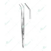 Dental Tweezers, Flagg Serrated, 16 cm