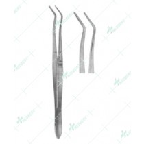 Dental Tweezers, Meriam Serrated, 16 cm