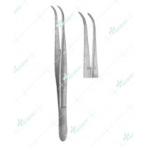 Dental Tweezers, Meriam Serrated, 16 cm