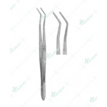 Dental Tweezers, Meriam Smooth, 16 cm