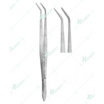 Dental Tweezers, Meriam Smooth, 16 cm