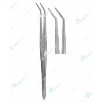 Dental Tweezers, Meriam Smooth, 16 cm
