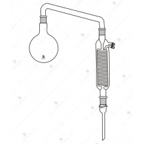 Distillation Apparatus, consists of R.B. Flask 1000 ml,