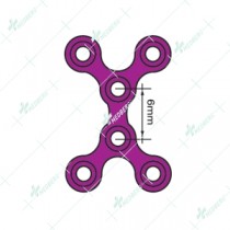 Double X-Plate, Small