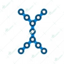 Double X Plate, Large