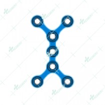 Double X Plate, Medium
