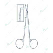 Extra Thin Micro Iris Scissor, Curved, 11cm