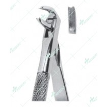 Extracting Forceps - English Pattern, Lower canines with serrated tips