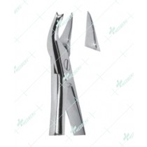 Extracting Forceps - English Pattern, Upper molars, left with serrated tips