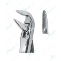 Extracting Forceps, Lower roots with serrated tips