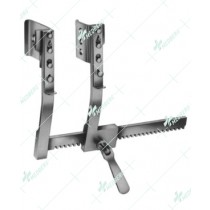 Finochietto-Burford Rib Spreaders, with 2 pairs of blades, 46 x 67 mm