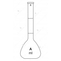 Flasks Volumetric, Sugar Estimation with two marks without stopper, Accuracy as per Class ‘A’ with works certificate.
