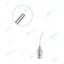 Fukasaku Anesthesia Cannula, gently curved, 24 gauge