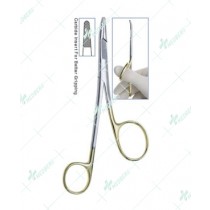 Gillies Offset Needle Holder, with Scissor