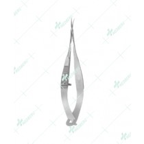 Gills-Vannas Capsulotomy Scissors, 7mm long blades, curved