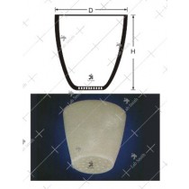 Gooch Crucible, Translucent