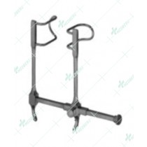 Gosset Retractor, blades 38 mm deep, 125 mm