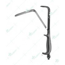 Handle with Cold Light Carrier, for upper blades, 280 mm