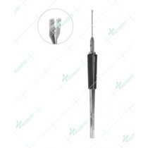 ICL Lens Cartridge Loading Forceps, straight, 20 gauge
