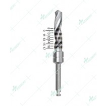 Irrigated Tri-Spade Intermediate Twist Drill, 3.50mm Tip