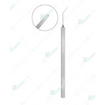 Jaffe Lens Spatula, flat, 0.5mm wide