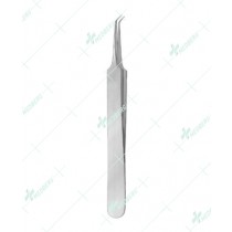 Jewelers Forceps, extra delicate, angled #545