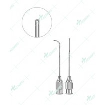 Lacrimal Cannula, Malleable Tip 23 gauge, Straight & Curved