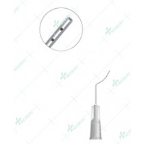 Lasik Cannula, 4 ports, formed at 9mm sterile, disposable, 27 gauge