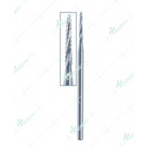 Lindemann Side Cutting Bur-HP, Straight Handpiece, 44mm Long