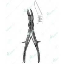 Liston Bone Cutting Forceps, Curved on flat, 240 mm