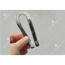 Magnet Steel Horseshoe, Unpainted