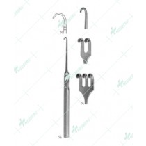 Mannerfelt Modif, large curved, blunt, 155 mm
