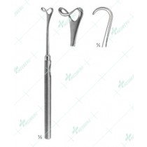 Mannerfelt Modif, Saddle hook, fenestrated, 155 mm