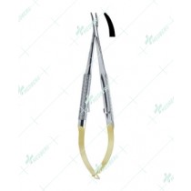 Micro Castro Needle Holder - Curved Tips