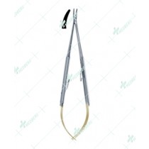 Micro Jacobson Needle Holder - Curved Tips