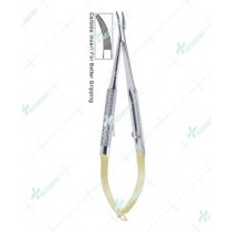Micro Needle Holder – Curved Tip, 13.2cm long