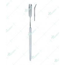 Micro Retractor with Concave Bur Deflector, 9.5mm wide Tip