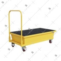 Mobile Steel Spill Pallet (with cart)