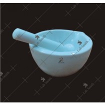 Mortar & Pestle Set Full Glazed