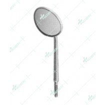 Mouth Mirrors, Plane with cone socket, 24 mm