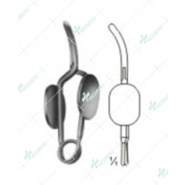 Muller Vessel Clips and Clamps, Curved tip
