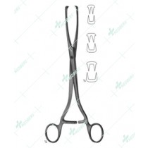 Museux Uterine Tenaculum Forceps, 240 mm