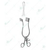 Norfolk and Norwich Self-Retaining Retractors, 220 mm