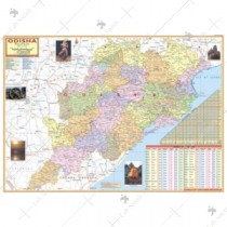 Odisha Political Map