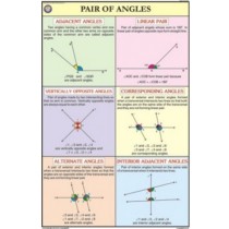 Pair of Angles For Mathematics Chart
