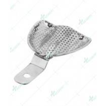 Perforated Total Denture Stainless Steel Impression Tray