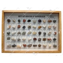 Collection of 50 Rocks & Minerals (25 +25)