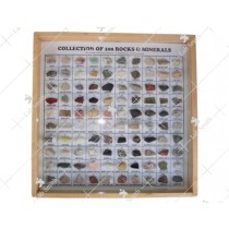 Collection of 100 Rocks & Minerals (25 +25)
