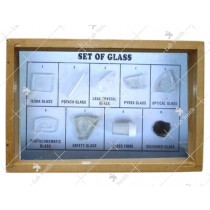 Collection of 9 Glass