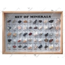 Collection of 50 Minerals